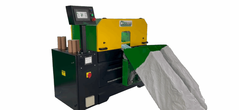 Máquina automática para virolar tubetes