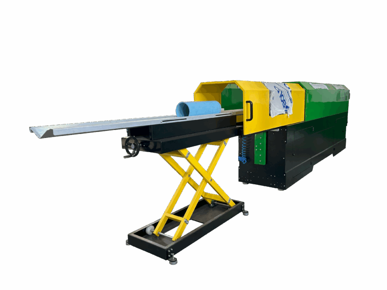 Máquina semiautomática corte de tubetes