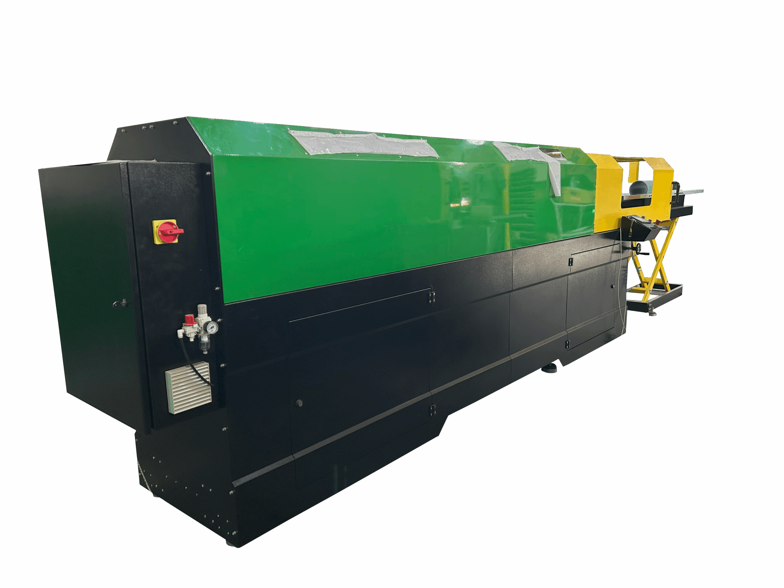 Máquina semiautomática corte de tubetes